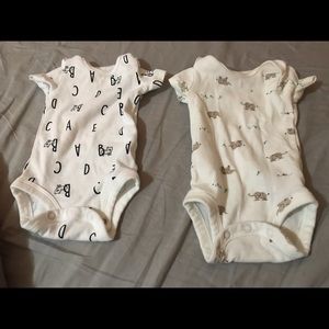 Two Newborn Onesies
